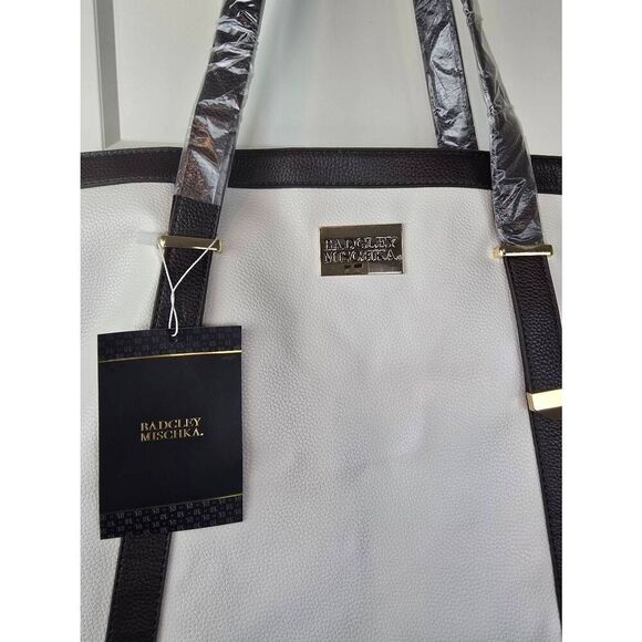 Badgley Mischka Anna Vegan Weekender Tote New - Picture 3 of 11